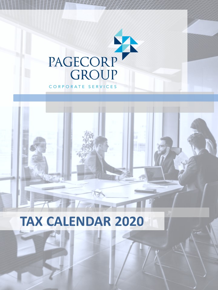 Tax Calendar 2020